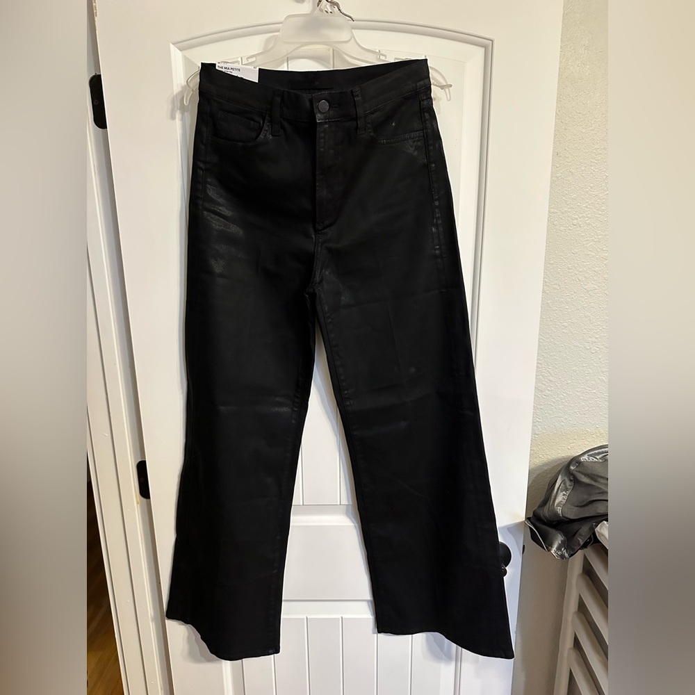 New 29 Petite Joe’s Jeans Black Wide Leg Pants The Mia